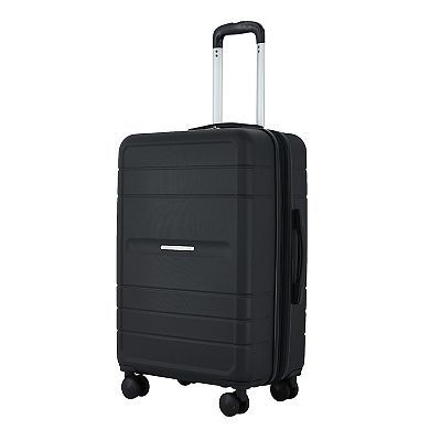 French Connection Saint Martin 4-in-1 22-Inch Carry-On Hardside Spinner Luggage