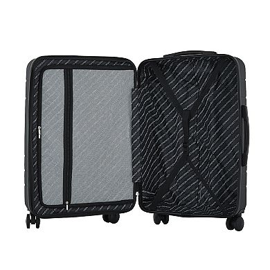 French Connection Saint Martin 4-in-1 22-Inch Carry-On Hardside Spinner Luggage