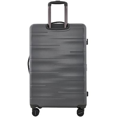 French Connection Infinity 4-Piece Hardside Expandable Spinner Rolling Luggage Set