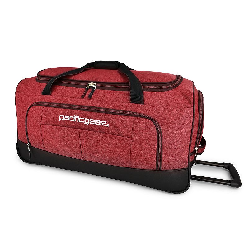 Pacific Gear Keystone 30-in. Softside Rolling Duffel Bag, Bright Red