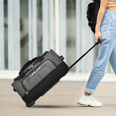 Pacific Gear Keystone 21-in. Softside Rolling Duffel Bag