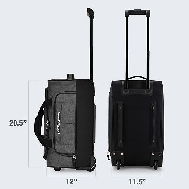 Pacific Gear Keystone 21-in. Softside Rolling Duffel Bag