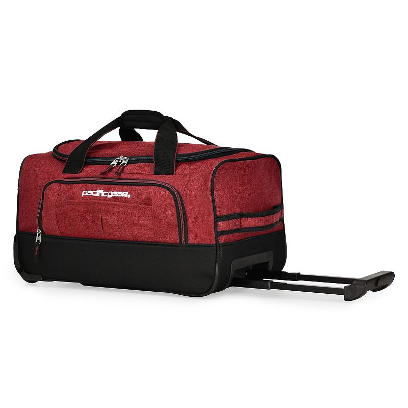Pacific Gear Keystone 21-in. Softside Rolling Duffel Bag, Bright Red