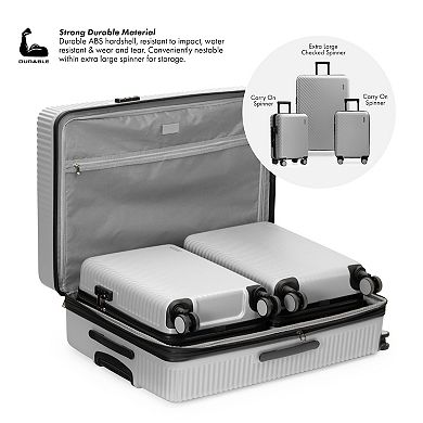 Travel Select Bridgetown 3-Piece Hardside Spinner Nestable Luggage Set