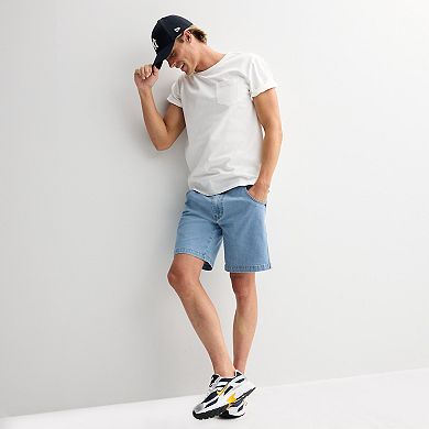 Men's Hallstatt 9-Inch Stretch Stonewashed Denim Shorts