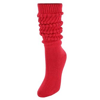CTM Women's Super Soft Heavy Slouch Socks (1 Pair)