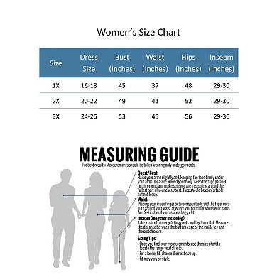 Elegant Emily Women's Plus Size Solid Open Bottom Lounge Pants