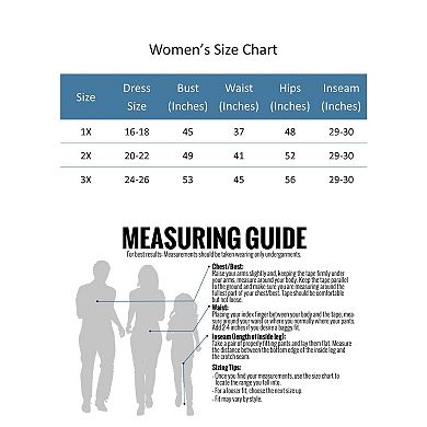 Elegant Emily Women's Plus Size Solid Open Bottom Lounge Pants