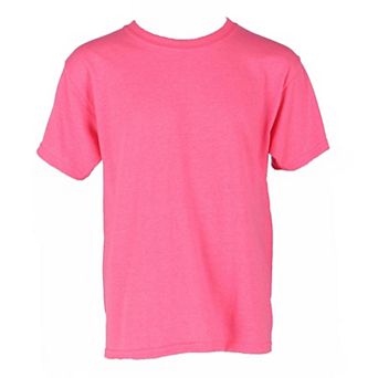 Gildan Girl's Crew Neck Cotton Tee Shirt