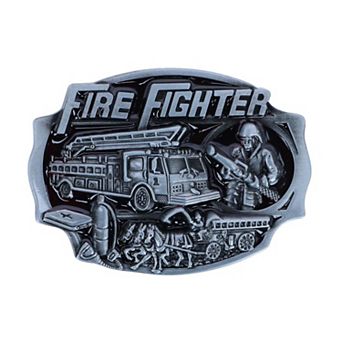 CTM Men's Firefighter Belt Buckle
