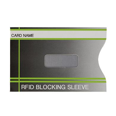CTM RFID Blocking Card Sleeves (Pack of 4)