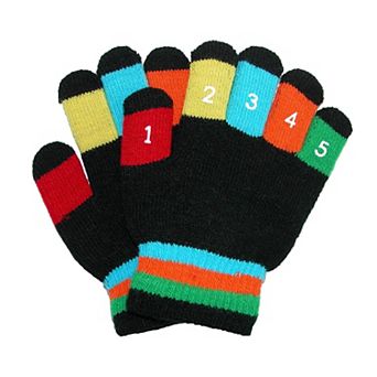 Grand Sierra Toddler 2-4T Knit Stretch Counting Gloves