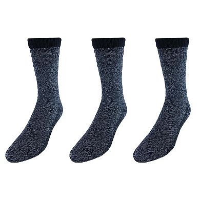 Heated Sox Men's Insulated Thermal Heated Value Pack Socks (3 Pairs)