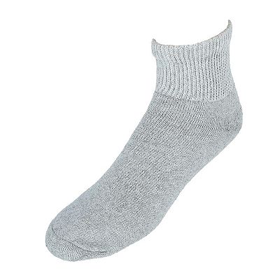 loose fitting men's dress socks Loose Fit Stays Up Mid-Calf Dress Socks Brown / Large