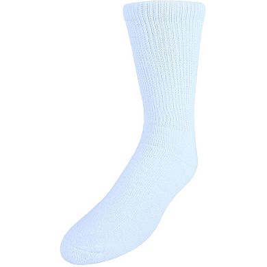 CTM Men's Diabetic Crew Socks