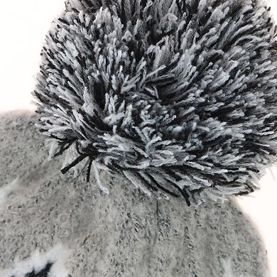 Grand Sierra Women's Winter Pattern Boucle Beanie Pom Hat