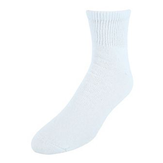 CTM Men's Big and Tall Ankle Socks (3 Pair Pack)