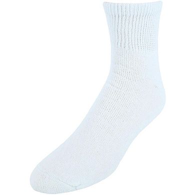 CTM Men's Big and Tall Ankle Socks (3 Pair Pack)