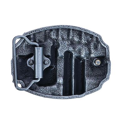 CTM Men's Silver Trade Welder Belt Buckle