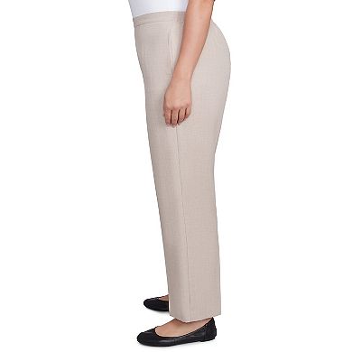 Plus Size Alfred Dunner Relaxed Linen Short Length Pants
