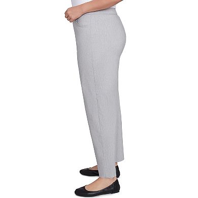 Plus Size Alfred Dunner Comfort Allure Pearl Short Length Pants