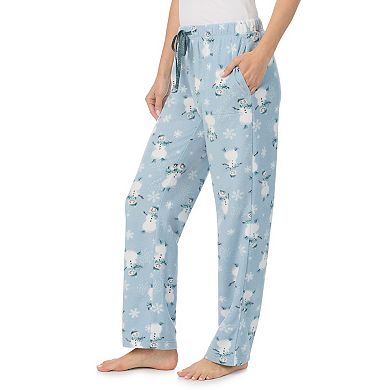 Women's Tall Cuddl Duds® Minky Fleece Open Leg Pajama Pants