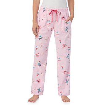 Women's Tall Cuddl Duds® Minky Fleece Open Leg Pajama Pants