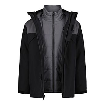 Boys 8-20 Under Armour 2 pc Outer Shell & Zip Out Liner Jacket Set