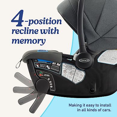 Graco GoMax Insta-Install Rigid LATCH Infant Car Seat