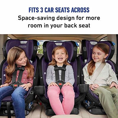 Kids Car That Fit Car Seat In The Back Graco SlimFit3 LX 3-in-1 Car