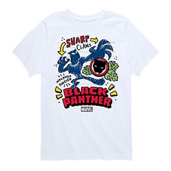 Boys 8-20 Marvel Black Panther Scribble Graphic Tee