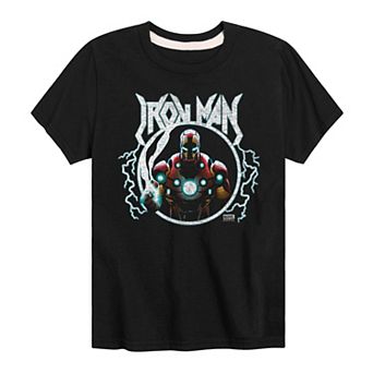 Boys 8-20 Marvel Iron Man Metal Graphic Tee