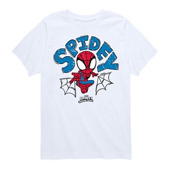 Boys 8-20 Marvel Spidey And His Amazing Friends Spidey Sketch Graphic Tee