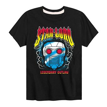 Boys 8-20 Marvel Guardians Of The Galaxy Star Lord Metal Graphic Tee