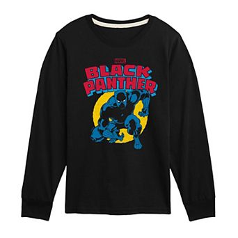 Boys 8-20 Marvel Black Panther Comic Long Sleeve Graphic Tee
