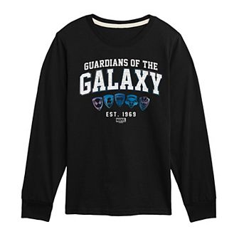 Boys 8-20 Marvel Guardians Of The Galaxy Collegiate Long Sleeve Graphic Tee