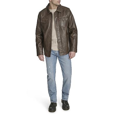 Men's Levi's® Faux Leather Shacket