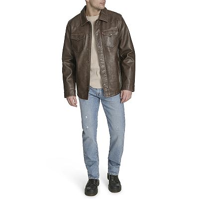 Men's Levi's® Faux Leather Shacket