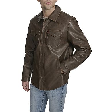 Men's Levi's® Faux Leather Shacket