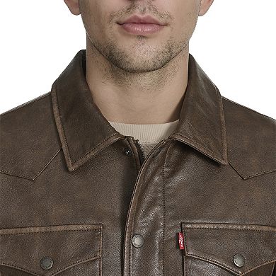 Men's Levi's® Faux Leather Shacket
