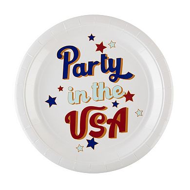 Patriotic Party Pack – Red, White & Blue Tableware & Decor