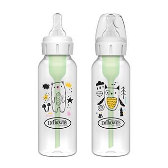 Dr. Brown's 8oz Narrow Anti-Colic Baby Bottle 2 pk
