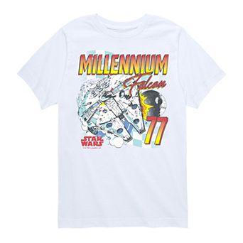 Boys 8-20 Star Wars Millennium Falcon Racing Graphic Tee