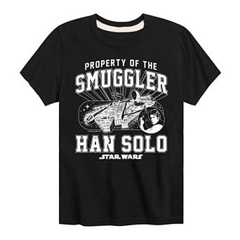 Boys 8-20 Star Wars Property Of Smuggler Graphic Tee