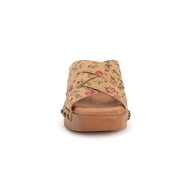 MUK LUKS Women's Cadence Comfortable Casual Sandals