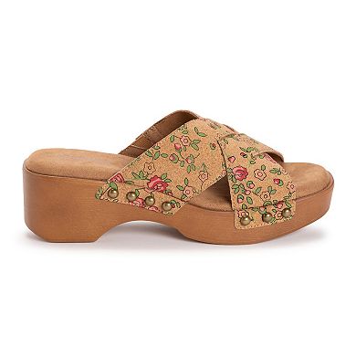 MUK LUKS Women's Cadence Comfortable Casual Sandals