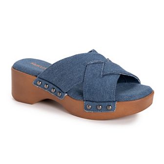 MUK LUKS Women's Cadence Comfortable Casual Sandals