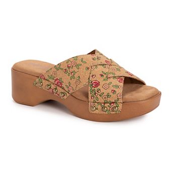 MUK LUKS Women's Cadence Comfortable Casual Sandals