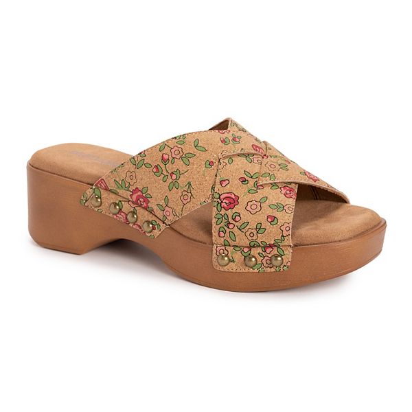 MUK LUKS Women's Cadence Comfortable Casual Sandals