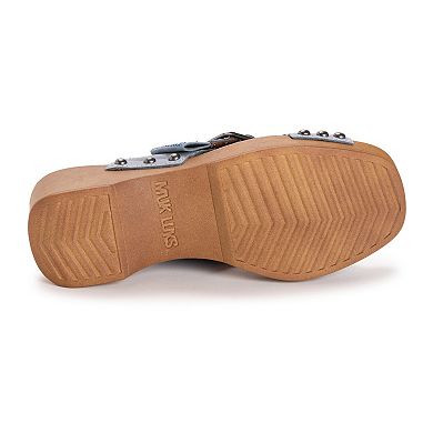 MUK LUKS Women's Charlotte Casual Sandals